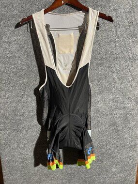 Champion System Cycling Bib Shorts Mens Medium Black Chamois 7 Inseam Bike